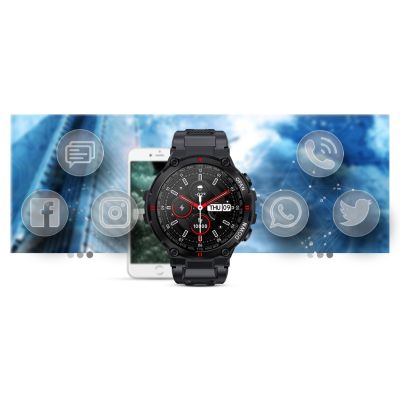 14. Smartwatch GIEWONT Black GW430-1
