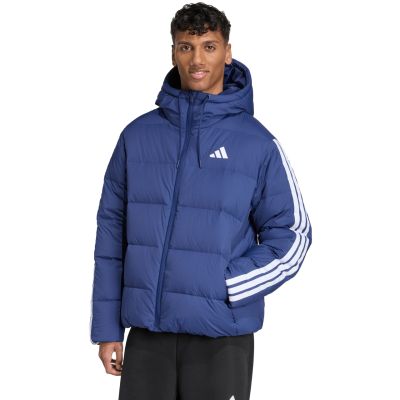 4. Men's adidas Ess 3S PD HD J jacket navy blue JX7799