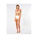 2. RIP CURL Wave Shapers Stripe Banded Tri Bikini Top – White