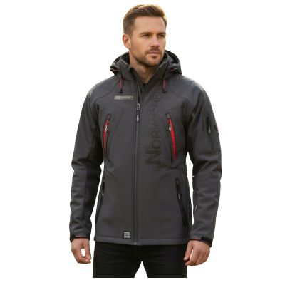 7. Geographical Norway Techno DB MEN 056 WU1060H/GN-DARK GRAY softshell jacket
