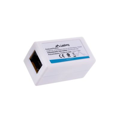 LANBERG NETWORK CONNECTOR 2X RJ45 CAT.5E UTP AD-RJ45-RJ45-OU5