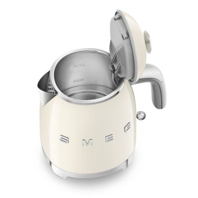 9. SMEG KLF05CREU mini 0.8L creme kettle