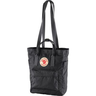 3. Fjällräven Kanken Backpack Black Cotton, Polyester