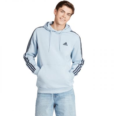 3. adidas Essentials Fleece 3-Stripes Hoodie M IS0004