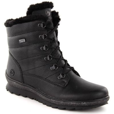 4. Remonte W RKR629B insulated leather ankle boots, black
