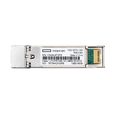 2. Aruba Instant On 10G SFP+ LC SR 300m OM3 MMF Network Transceiver Module Fiber Optic 10000 Mbit/s SFP+