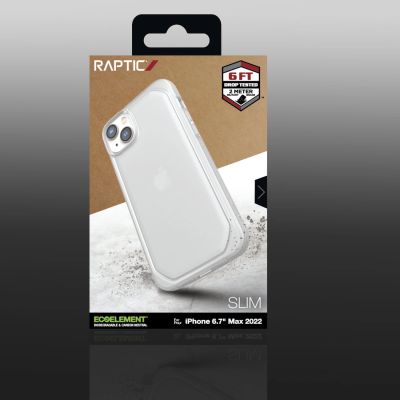 5. Raptic X-Doria Slim Case iPhone 14 back cover clear