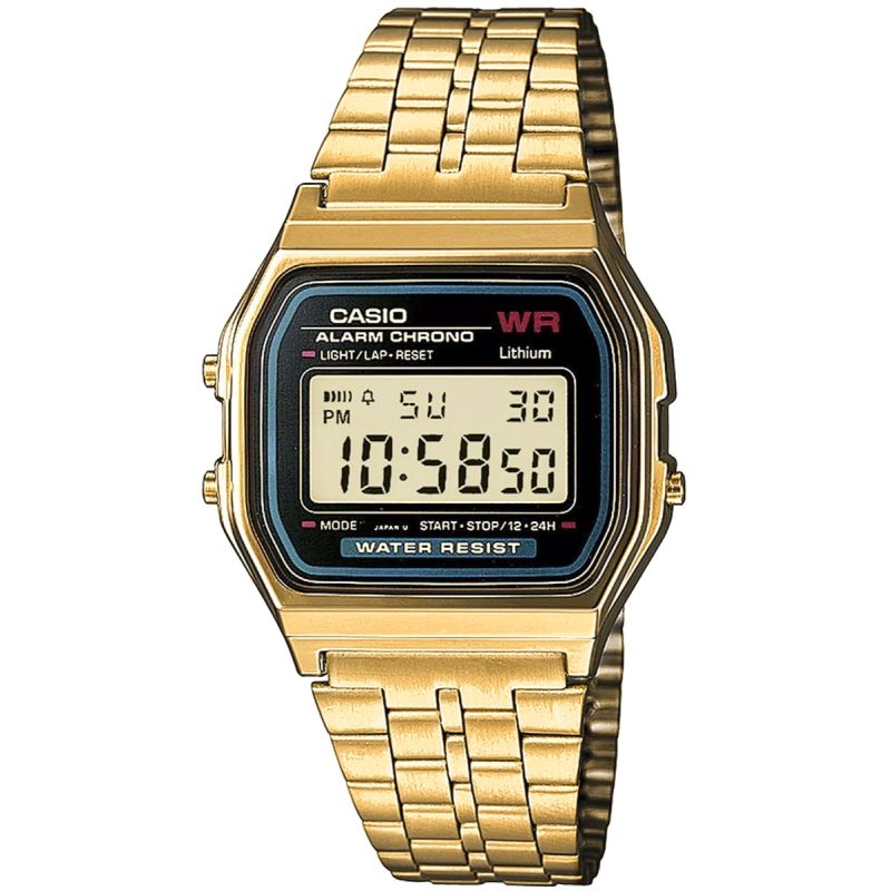 7. CASIO A159WGEA-1EF Unisex Watch