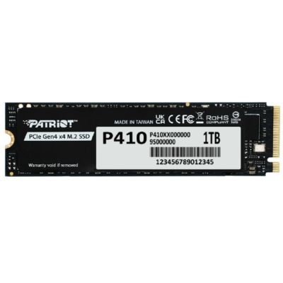 12. Patriot Viper P410 M.2 PCI-Ex4 NVMe 1.4 1TB 5GB/s