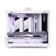 4. Jonsbo C6 MAX PC Case, Mini Case, Micro-ATX, Tempered Glass - White