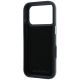 7. Karl Lagerfeld Saffiano Case with Karl & Choupette Heads Pins & Logo for iPhone 18 Pro Max / 17 Pro Max - Gray