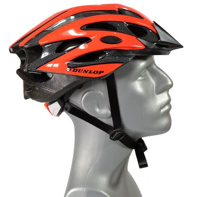 10. DUNLOP MTB RED ADJUSTABLE CYCLING HELMET S. M (55-58CM)