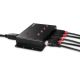 4. Lindy 43374 USB 3.2 Gen 1 (3.1 Gen 1) Type-B Hubs and Concentrators 5000 Mbit/s Black