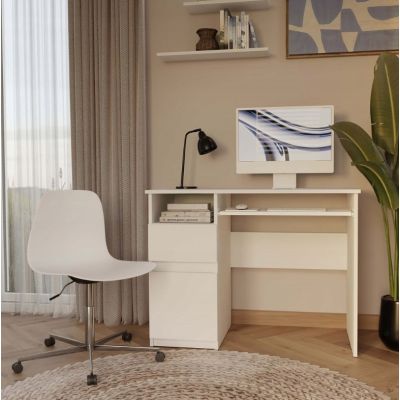 10. PORTO DESK LEFT WHITE