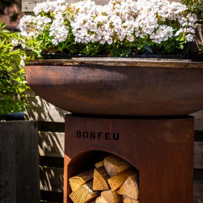 42. Bonfeu Bonbiza Open rusty garden fire pit 8002R