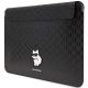 2. Karl Lagerfeld Saffiano Monogram Choupette case for a 16" laptop - black