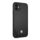 4. BMW Leather Perforate Case for iPhone 11 / Xr - Black