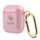 3. Guess GUA2UCG4GP AirPods cover pink/pink Glitter Collection