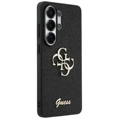 4. Guess Fixed Glitter Big 4G Metal Logo case for Samsung Galaxy S26 Ultra - black