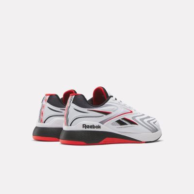 6. Reebok NANO X5 EDGE WHITE/BLACK/SPORT RED sneakers (100256118)