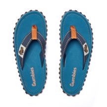 Gumbies unisex flip-flops ISLANDER FLIP-FLOP TRICOLOR BLUE