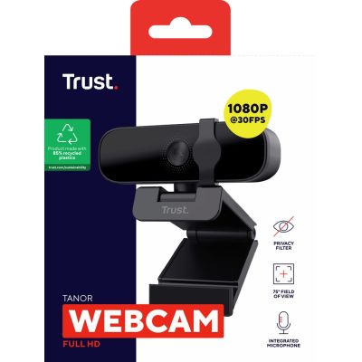 5. Trust TANOR 1080p FULL HD Black camera