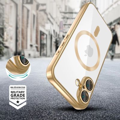 2. Tech-Protect MagFlex MagSafe iPhone 16 Case - Gold