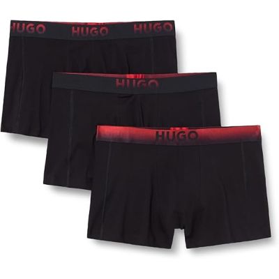 Hugo Triplet 3 Pack Men's Boxer Briefs Cotton Slim Fit Underwear (50549172-001)