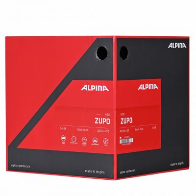 8. ALPINA ZUPO BLACK MATT 54-58 ski helmet