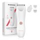 9. MAXGROOM M-9082 2-in-1 Women's Body and Face Trimmer - White