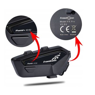 5. FreedConn FX Pro V2 EU MESH Motorcycle Intercom