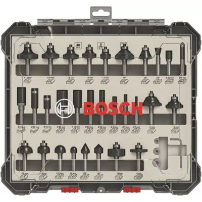 Bosch 2 607 017 475 bit set milling cutters 30 pcs.