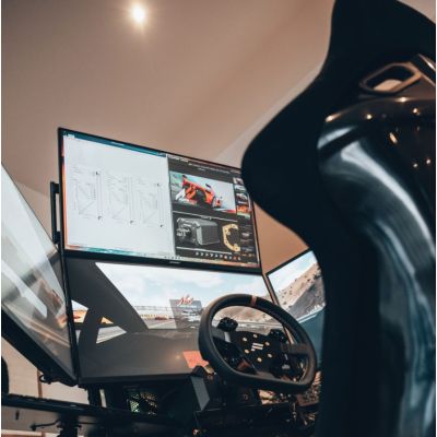 4. Oplite 101271 Flight/Racing Simulator Monitor Stand