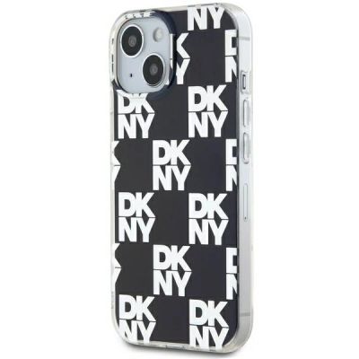 2. DKNY IML Checkered Mono Pattern case for iPhone 15 / 14 / 13 - black