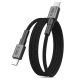 Tech-Protect Ultraboost DNA MagTwist USB-C PD Cable 100W / 5A 200 cm - Gray