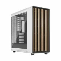 Fractal Design North XL Midi Chalk TG Clear Case (White, Transparent Side)