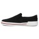 3. Men's slip-on sneakers, black, Filippo MTN7792
