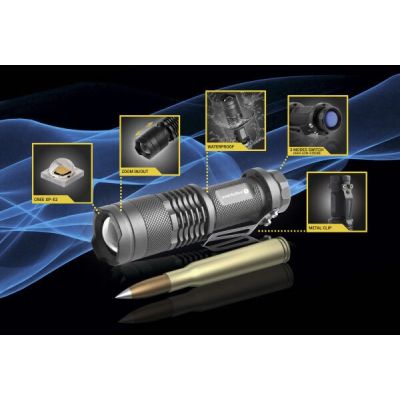3. EVERACTIVE LED HAND LAMP "BULLET" CREE XP-E2 FL180