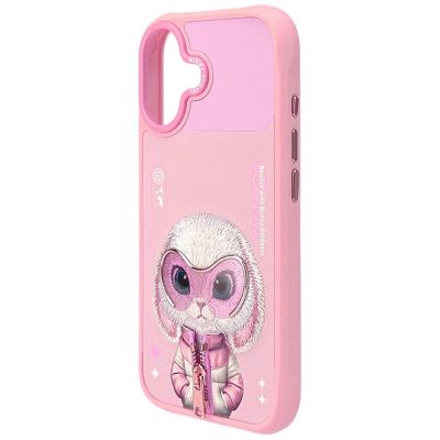 5. Nimmy Cool&Cute 2.0 Rabbit Case for iPhone 17 - Pink