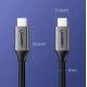 9. Ugreen US161 50751 USB-C 3.1 / USB-C 3.1 Cable 1.5m - Gray