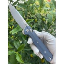 KNIVESPL The First Blue G10 14C28N knife