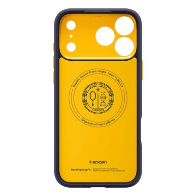 3. Spigen Nano Pop MagSafe Case for iPhone 17 Pro Max - Navy Blue