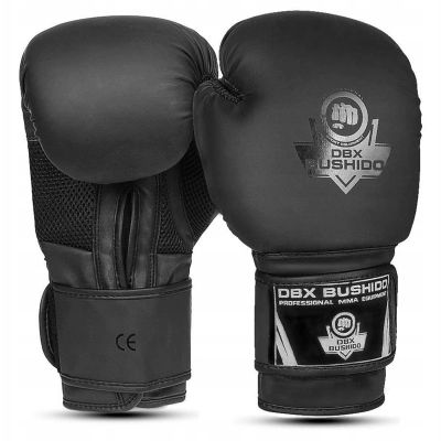 20. 10oz Boxing Gloves - Black Master - Valor Series