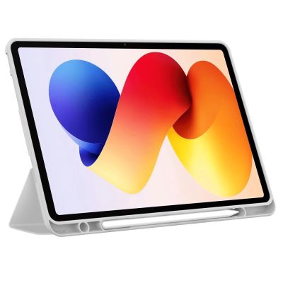 4. TechProtect SmartCase Pen case for Xiaomi Poco Pad M1 / Redmi Pad 2 Pro 12.1 - gray