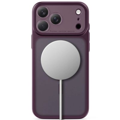 4. Tech-Protect MagPrime MagSafe CC case for iPhone 18 Pro Max / 17 Pro Max - burgundy