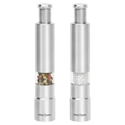 PROFICOOK PC-PSM 1160 salt and pepper grinder (silver)