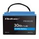 5. LiFePO4 Lithium Iron Phosphate Battery 12.8V 30Ah 384Wh BMS