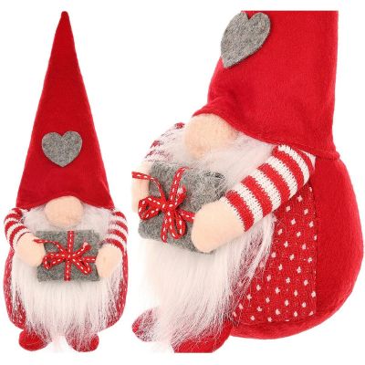 5. SANTA CLAUS THE GNOBE WITH A GIFT 30CM
