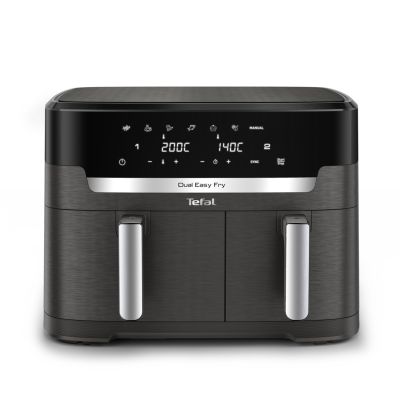 15. Tefal Easy Fry Dual XXL EY942HE0 fryer Double 11 l Autonomous 2020 W Hot Air Fryer Gray