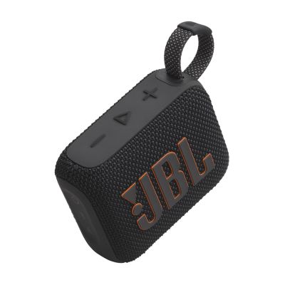 8. JBL GO 4 BLK portable Bluetooth speaker black